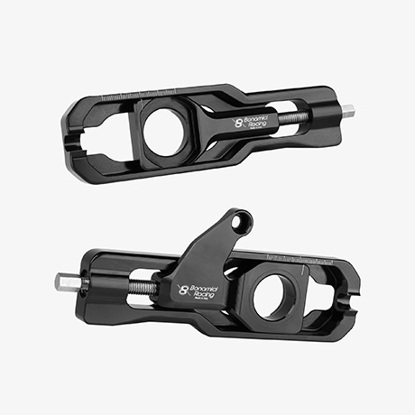 Tendicatena con supporto pinza - Kawasaki ZX-6R - Nero