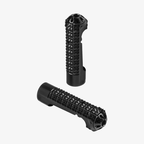 Coppia poggiapiedi racing 82mm+82mm 