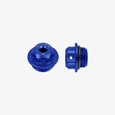 Tappo olio - M22x1,5 - Blu