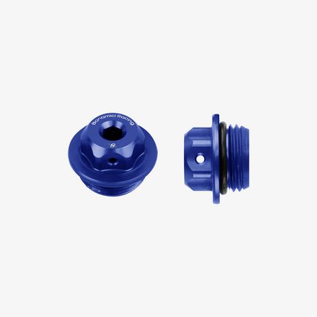 Tappo olio - M24x2 - Blu