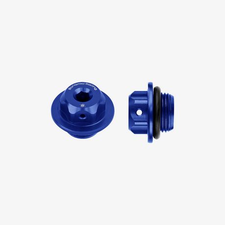 Tappo olio - M20x1,5 - Blu
