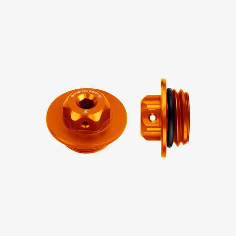 Tappo olio - M27x3 - Arancione