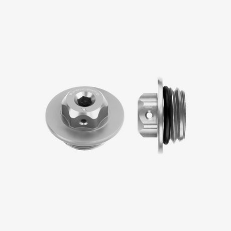 Tappo olio - M27x3 - Argento