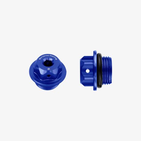 Tappo olio - M20x1,5 - Blu