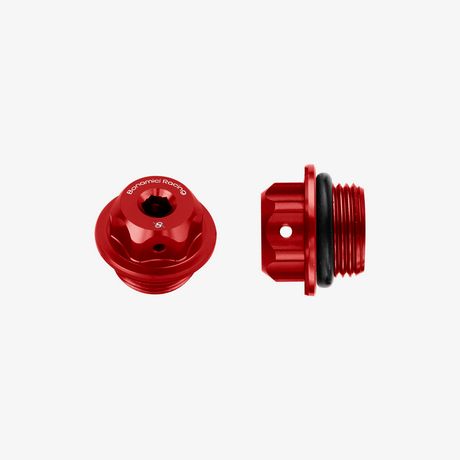 Tappo olio - M20x1,5 - Rosso